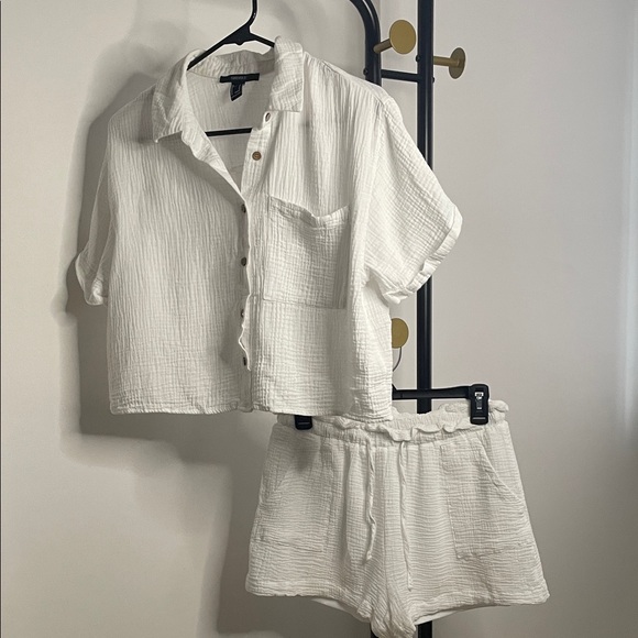 Forever 21 Other - White Swim Cover-Up Set Size M